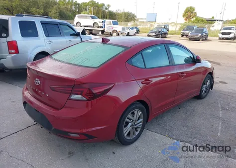 2020 Hyundai Elantra Sel/Value/Limited из США, поврежденный, VIN KMHD84LF0LU970750